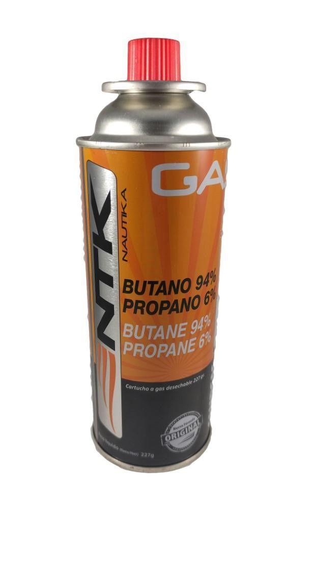 Gas Butano Propano 1/4 Vuelta 227grs Outgas Ntk-0
