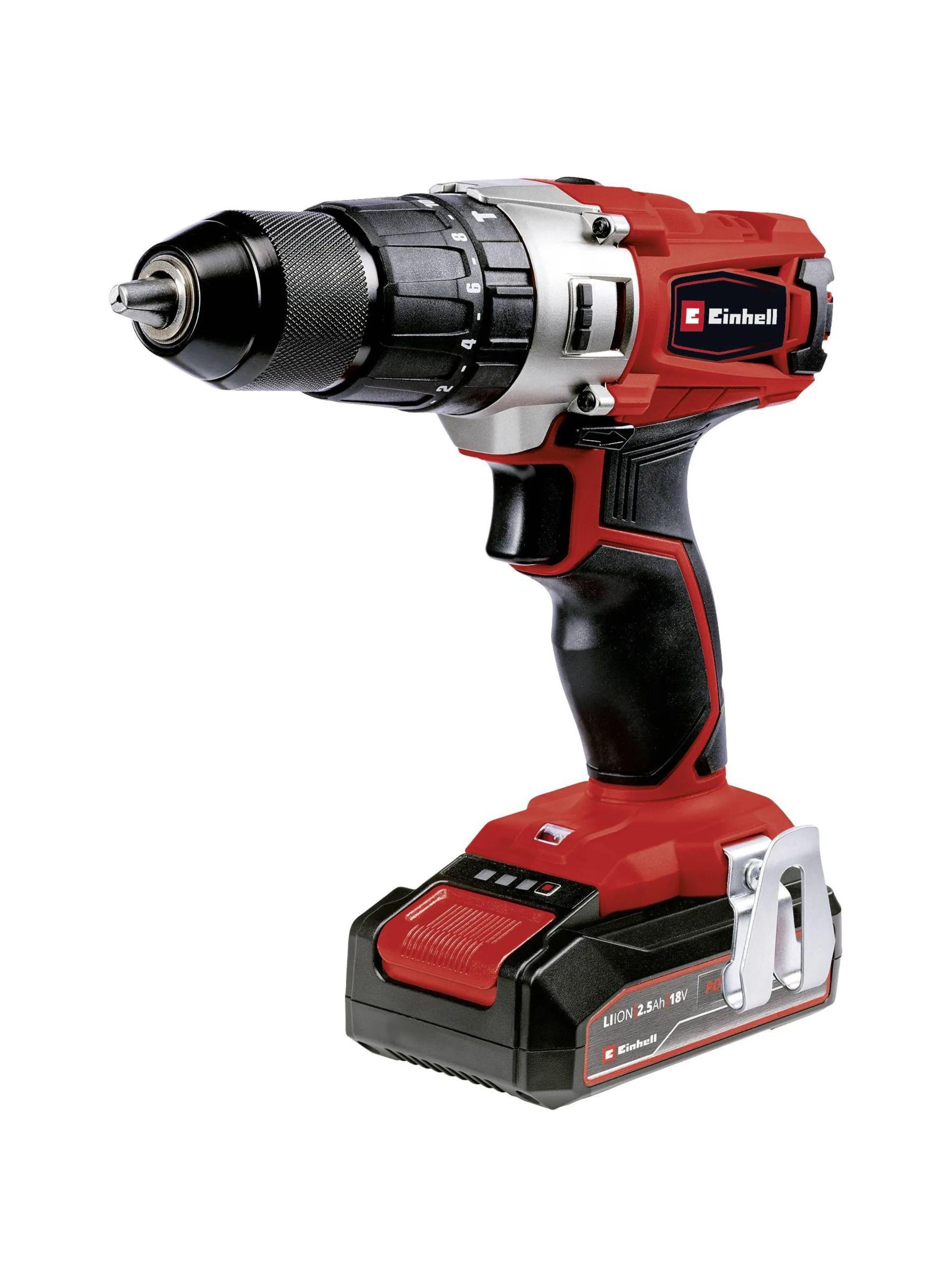 Taladro Percutor Inalámbrico 18V Expert 1 Batería Einhell-0