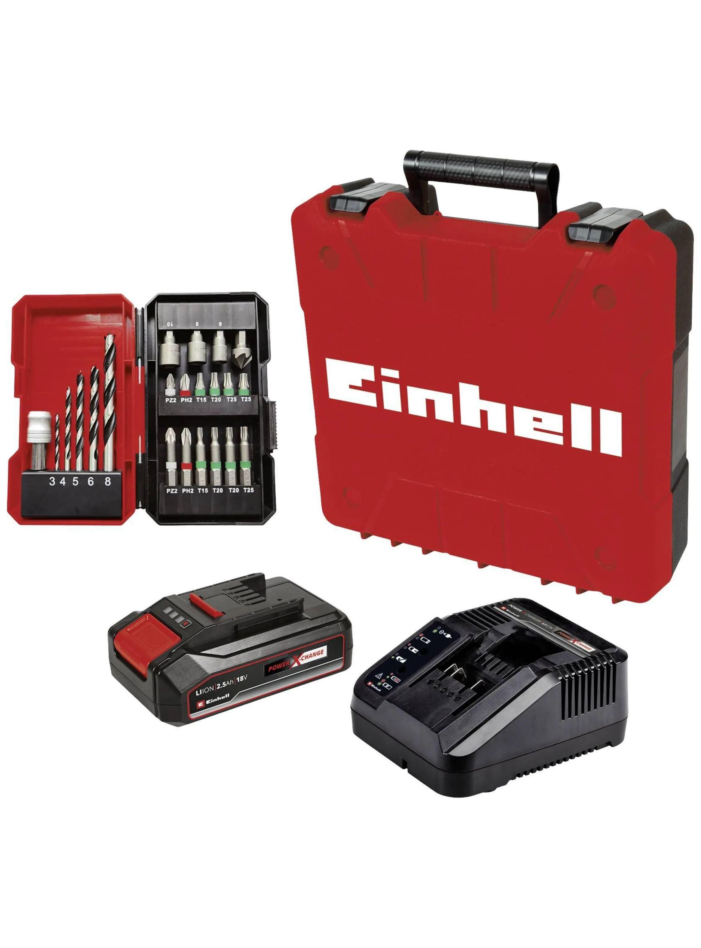Taladro Percutor Inalámbrico 18V Expert 1 Batería Einhell-1