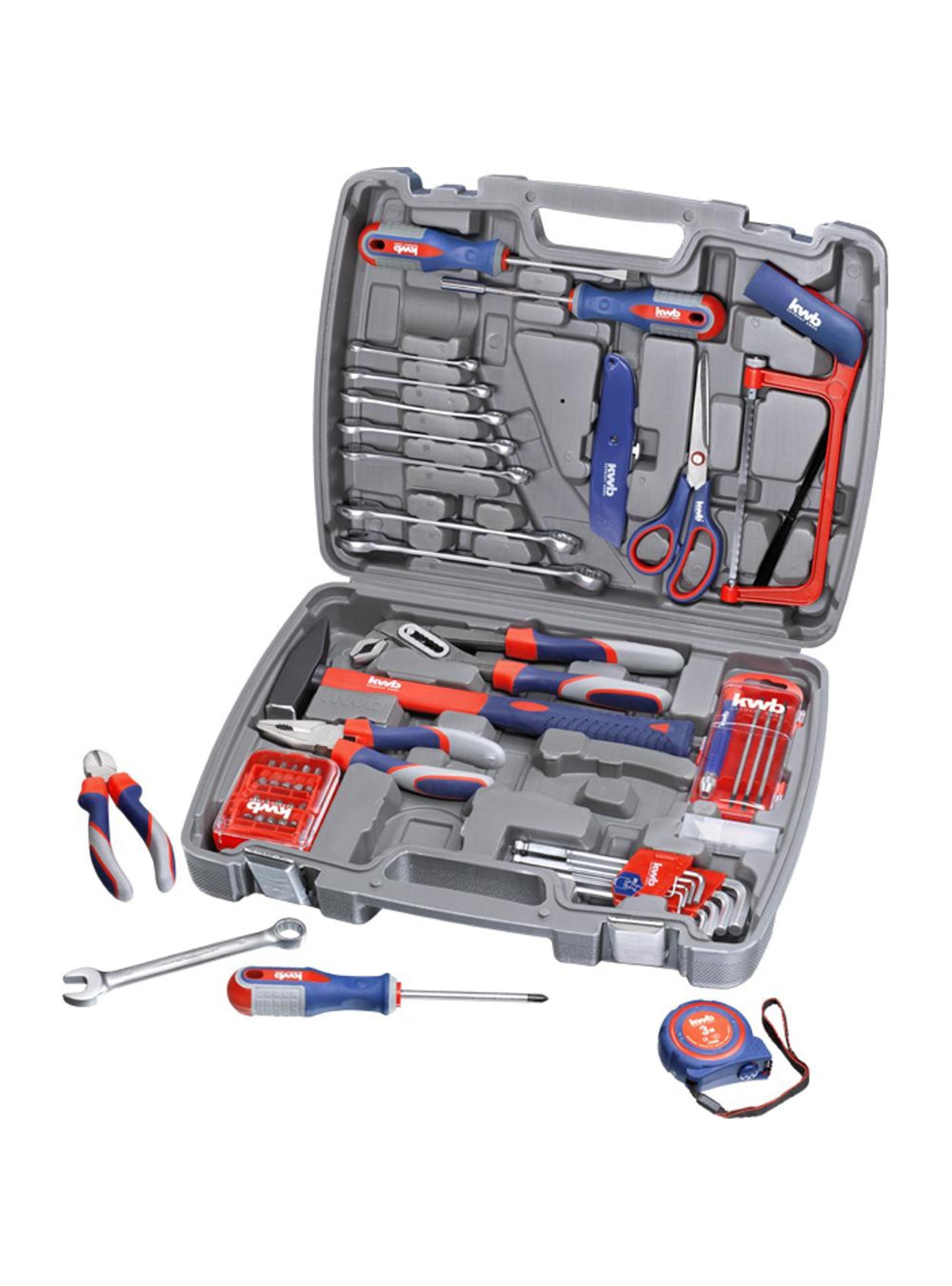 Set De Herramientas Con Maletín 65 Pzs Kwb-0