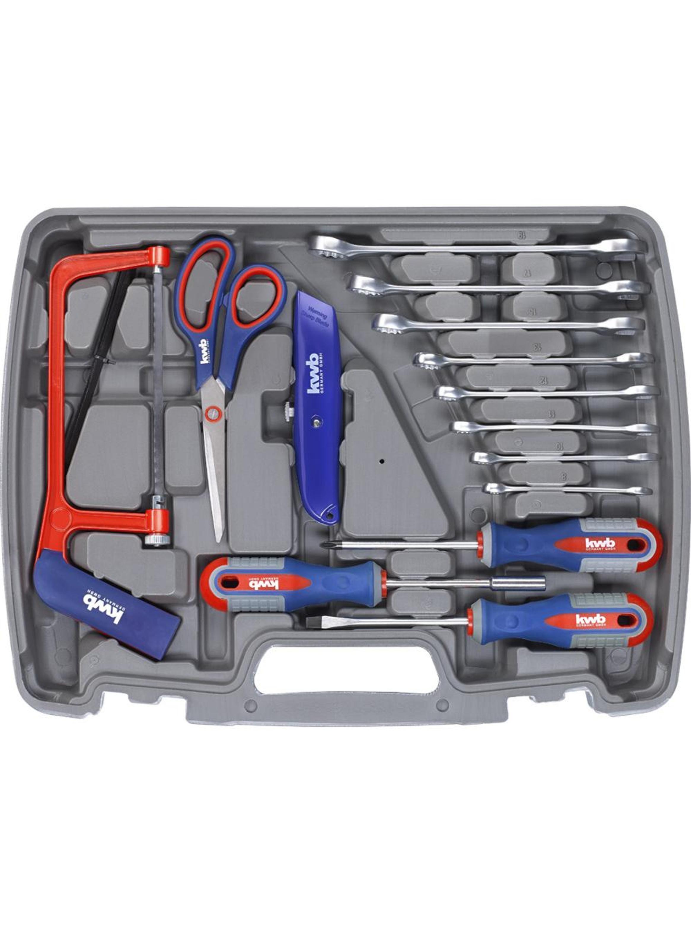 Set De Herramientas Con Maletín 65 Pzs Kwb-1