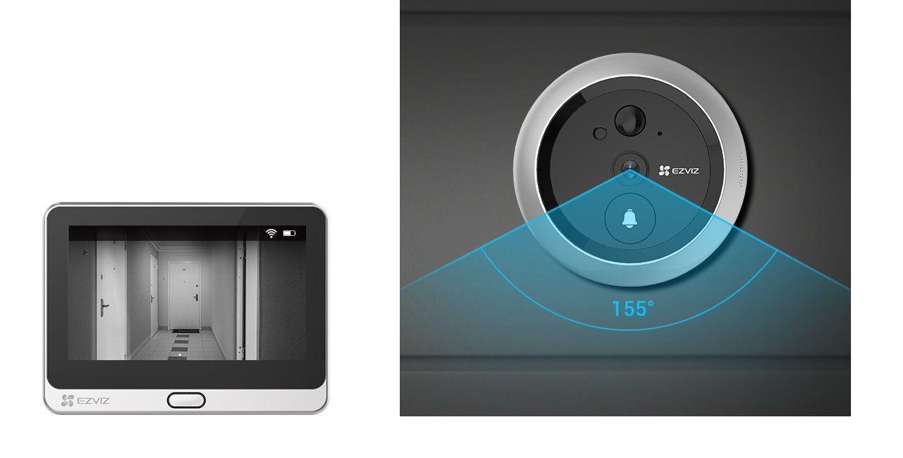 Timbre / Visor Inalámbrico Con Video Wifi 1080p (dp2c) Ezviz-5