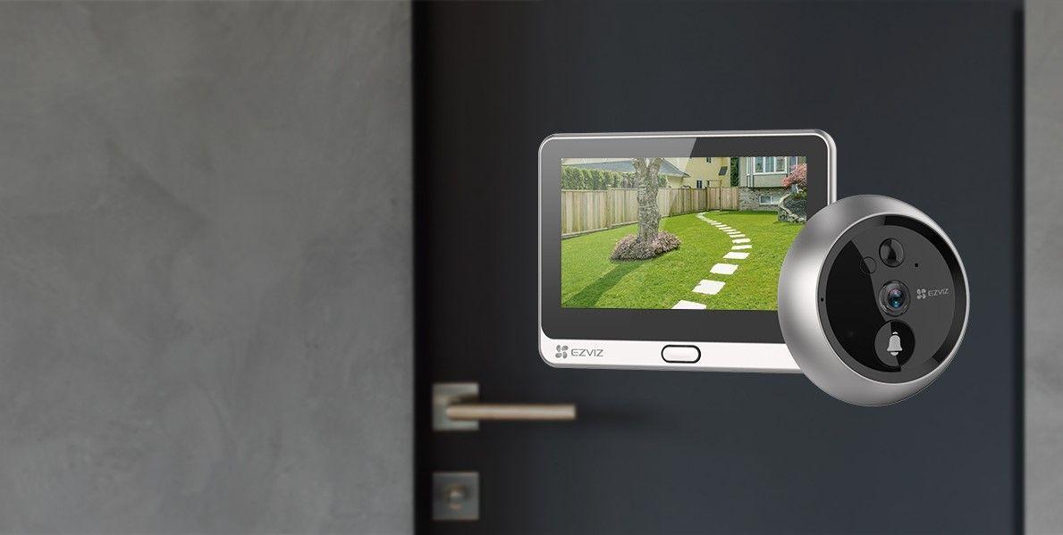 Timbre / Visor Inalámbrico Con Video Wifi 1080p (dp2c) Ezviz-1
