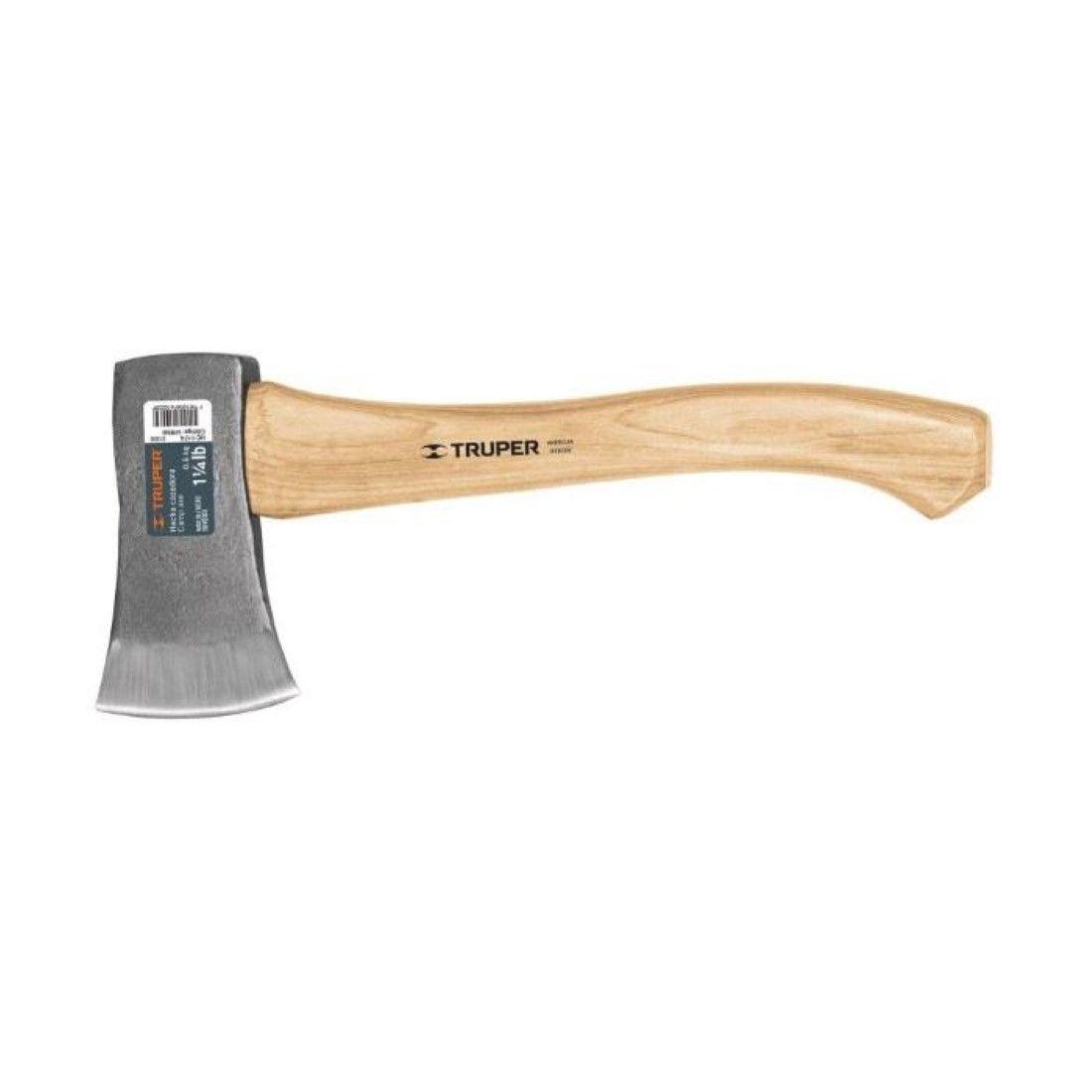 Hacha de Mano Mango Madera 14" / 500grs Truper-0