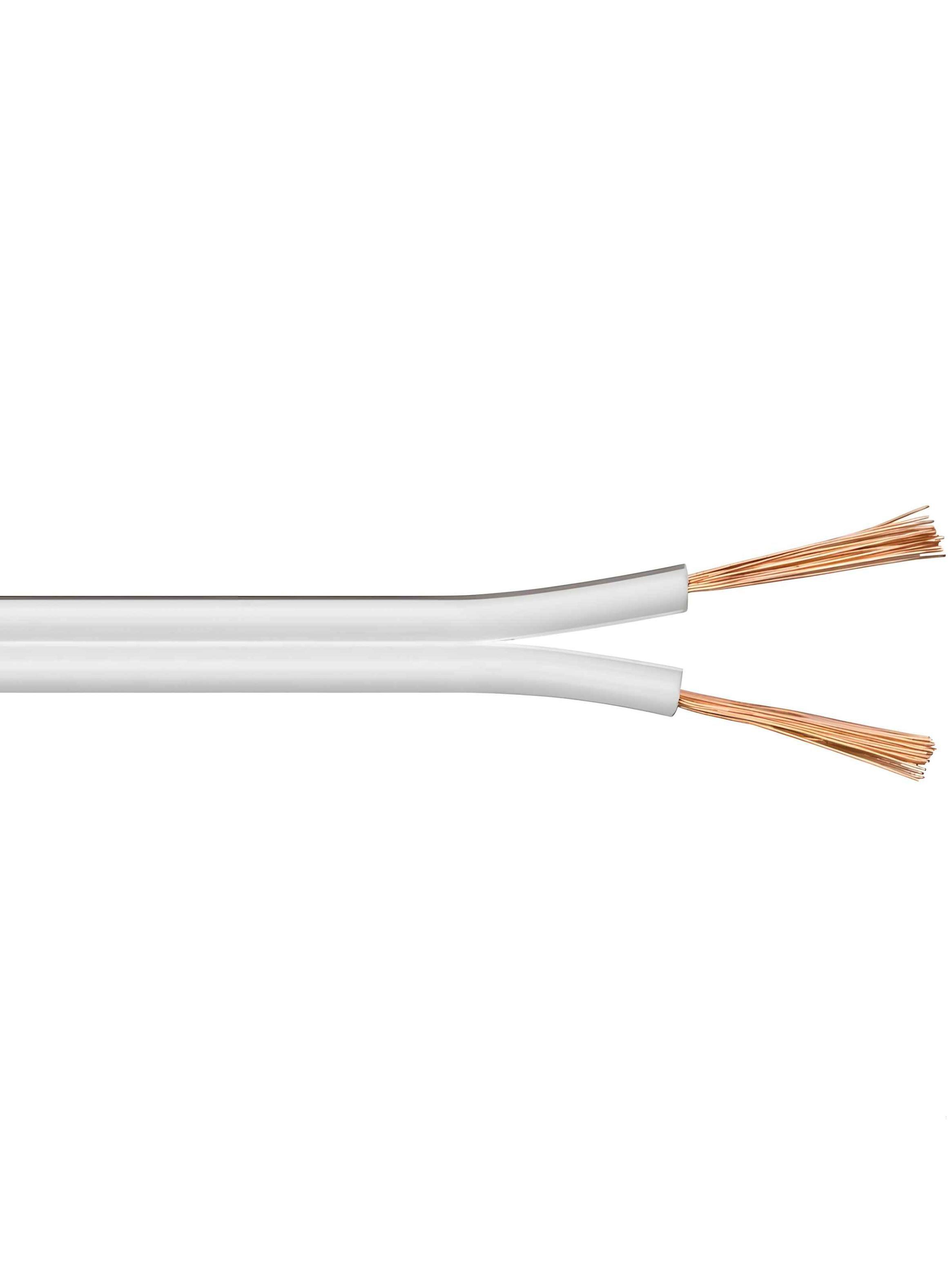 Cable Paralelo 2x20 Awg 10mts Blanco-0