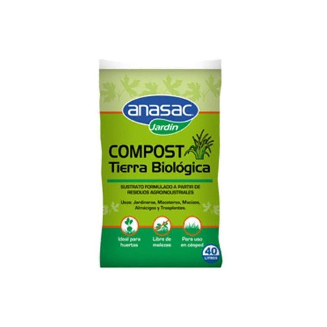 Anasac Tierra Biologica Compost 6lts-0