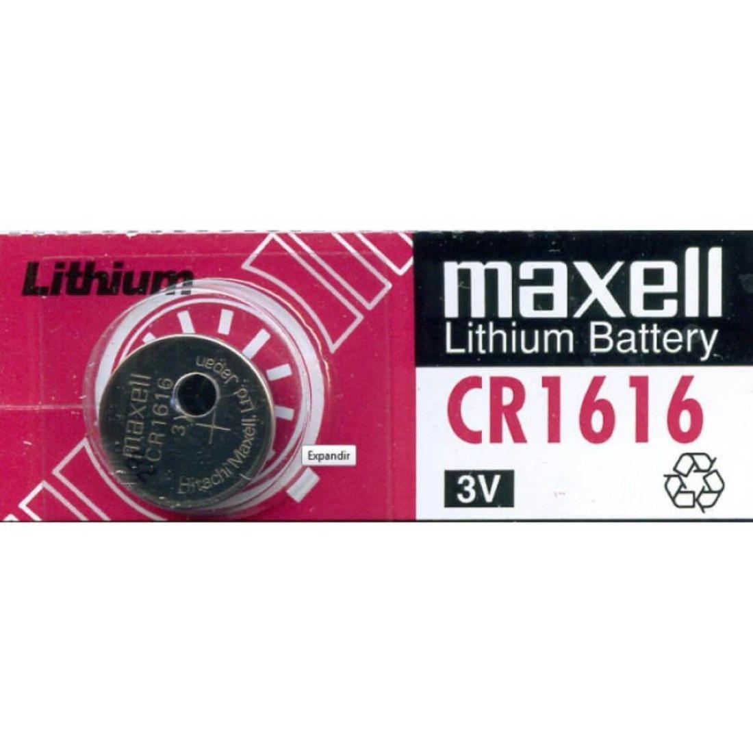Pila Tipo Boton Cr1616 Maxell-0