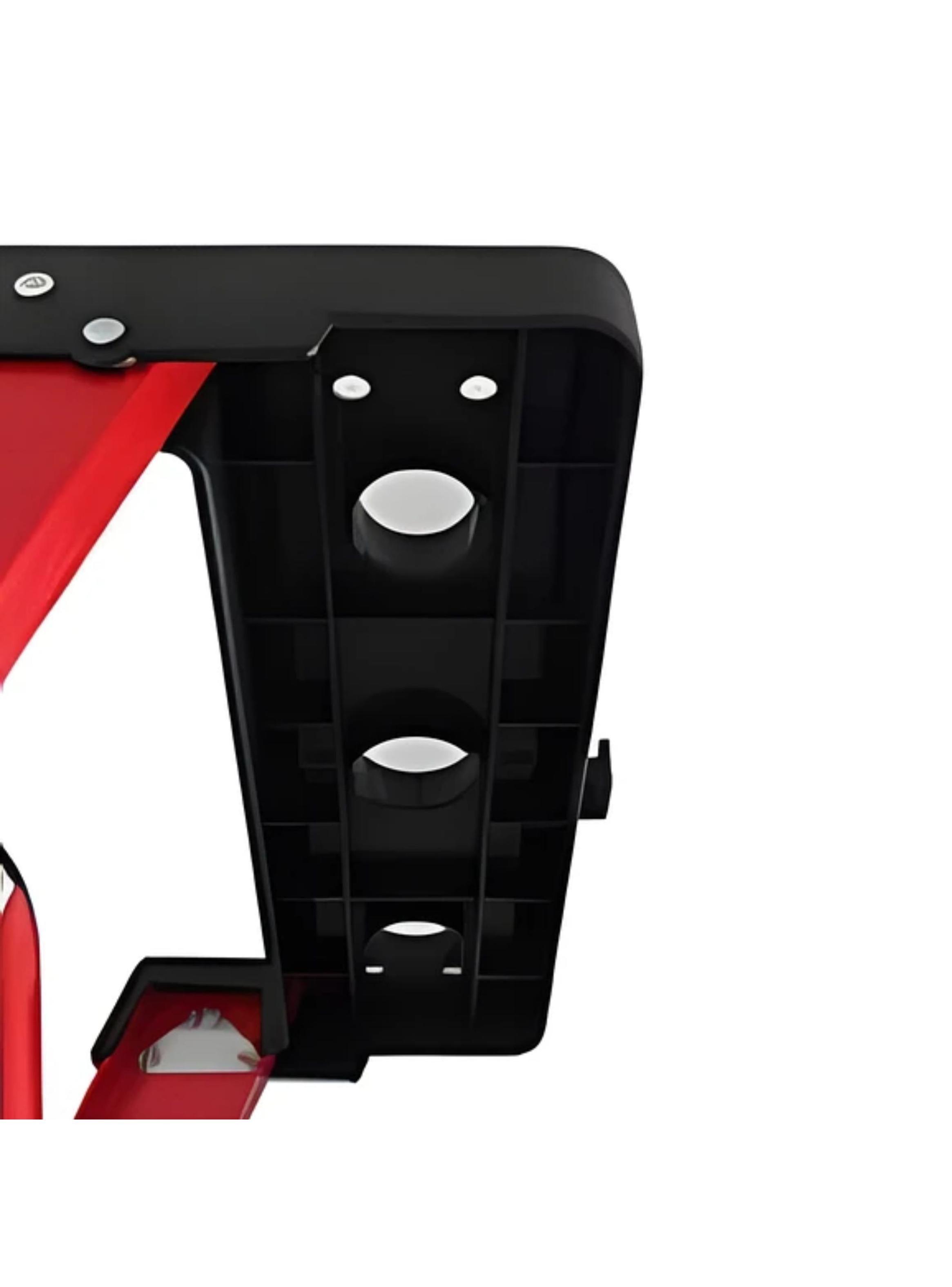 Escalera Tipo Tijera de Fibra / Aluminio con plataforma Certificada 6 peldaños - Toolmax-2