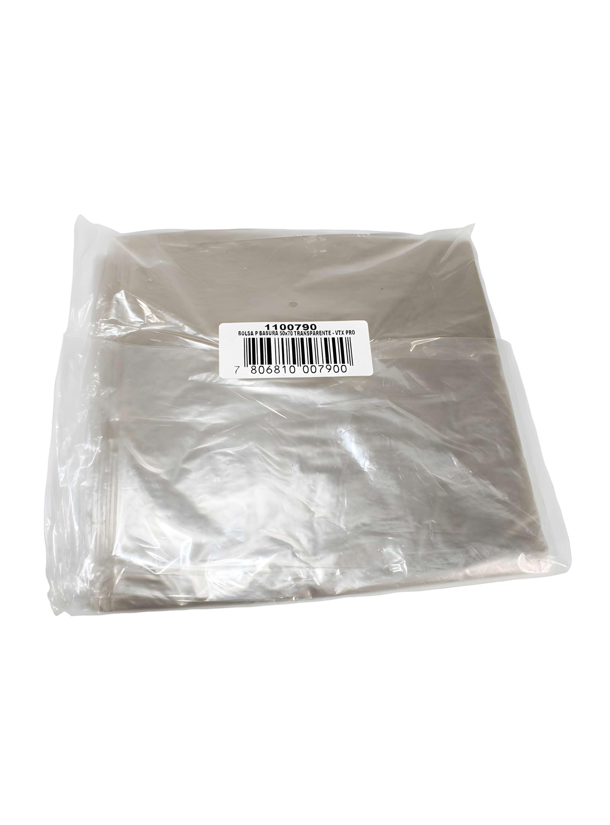 Bolsas para basura Transparente 50x70 10un Virutex Pro-0