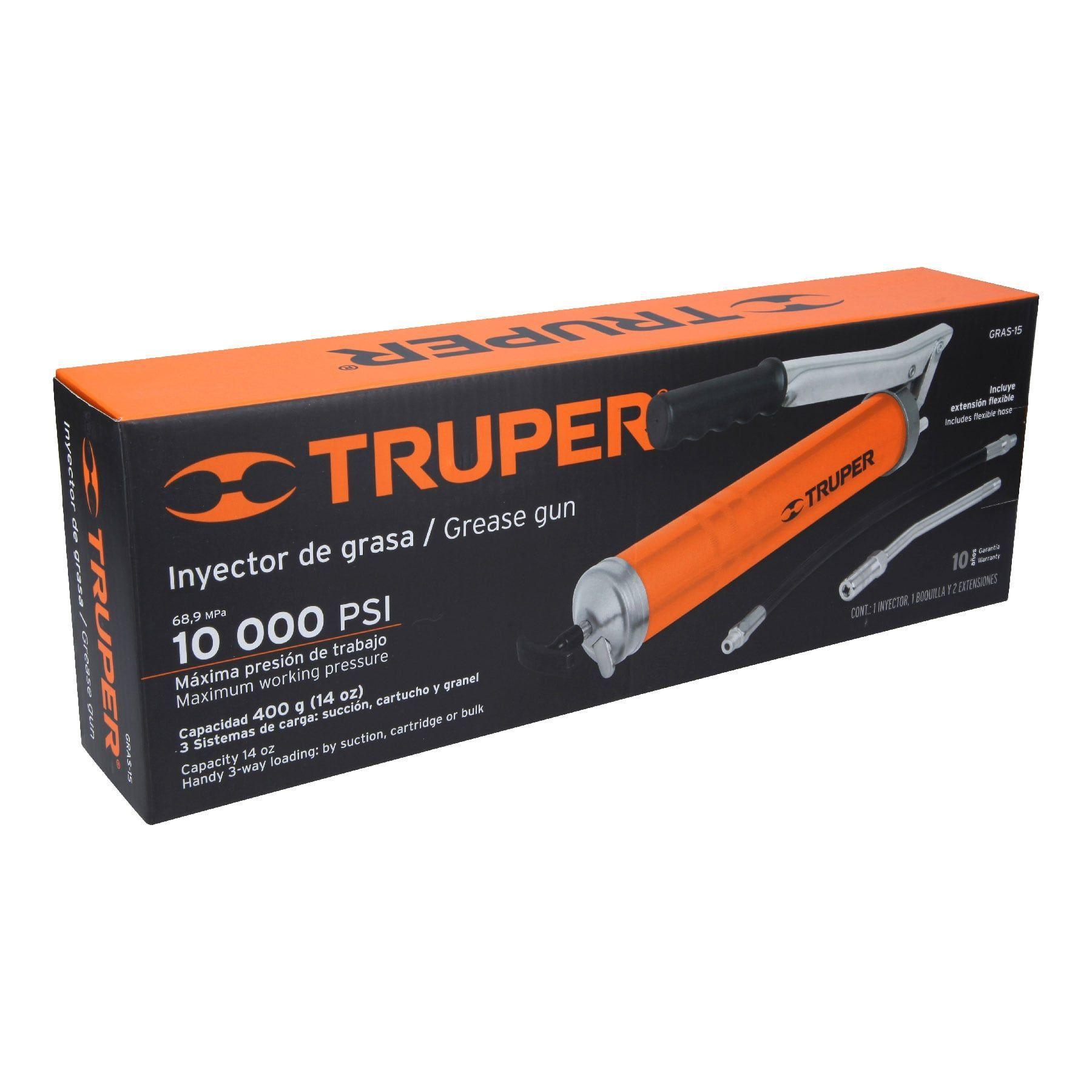 Engrasadora industrial 10oz 10.000 PSI Truper-1