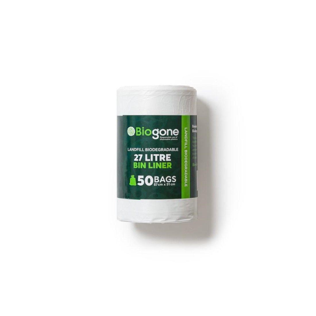 Biogone Bolsa De Basura Biodegradable 27l 50un-0