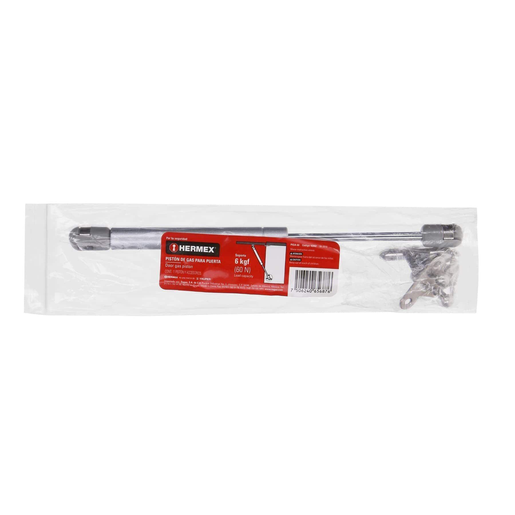 Pistón de gas para muebles 60n / 6kg Hermex-4