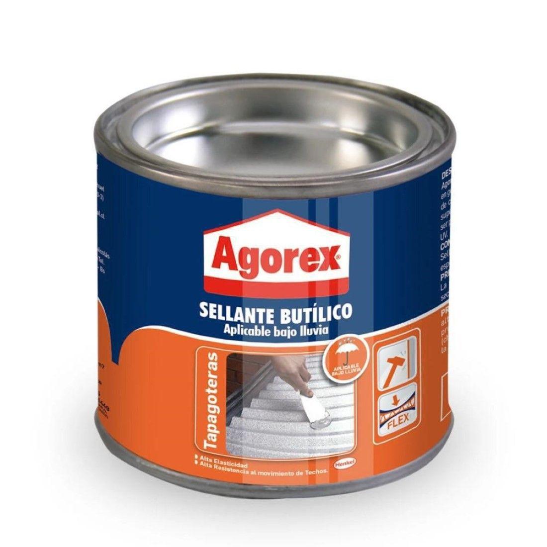 Agorex Tapagoteras Sellante Butílico 230grs.-0