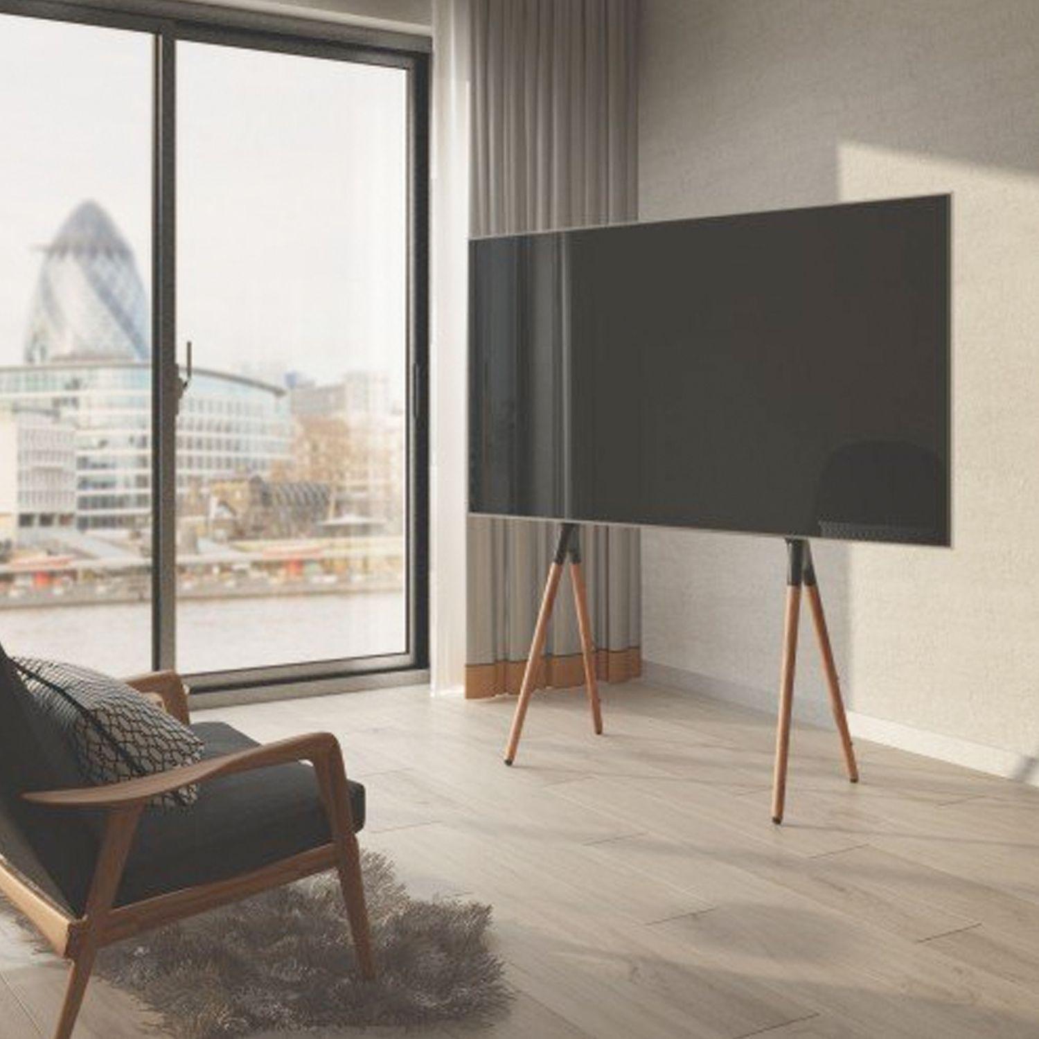 Macrotel Soporte Tv Tipo Atril 4 Patas 49 -70 -3