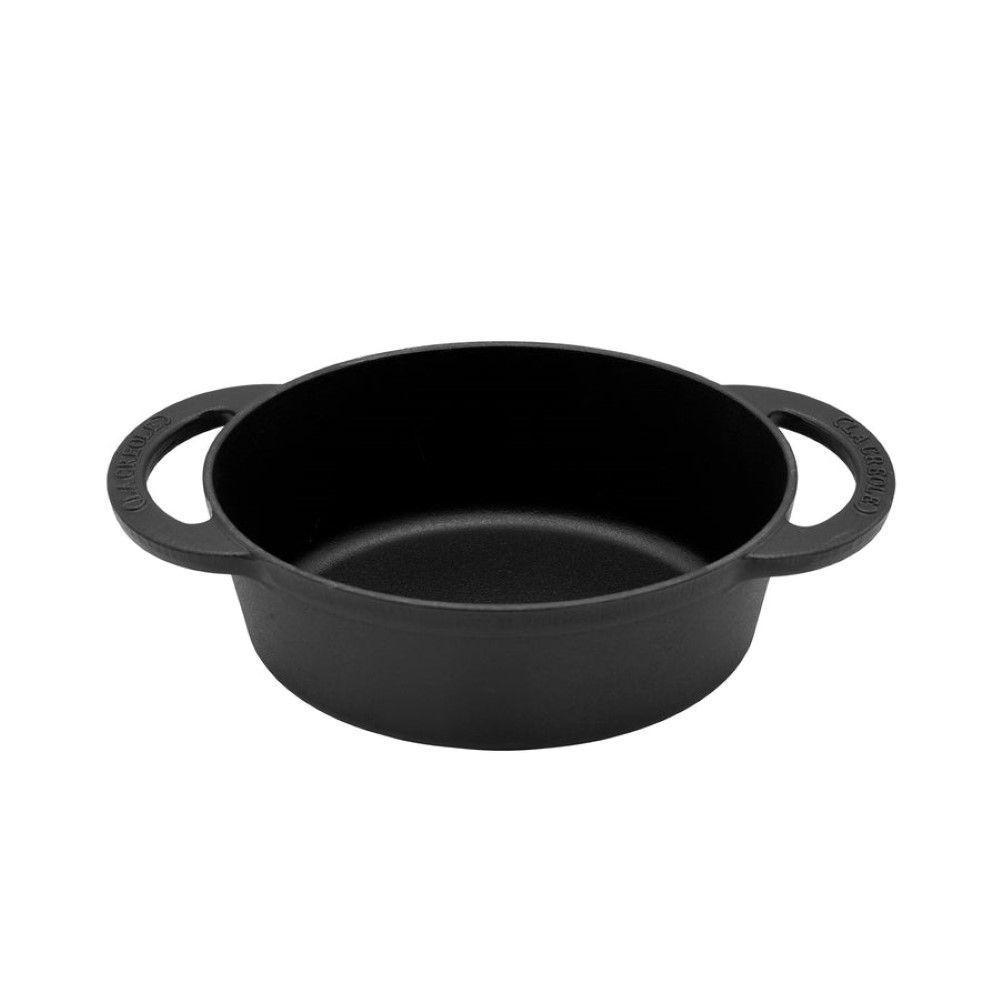Olla Cocotte Blackmatte 24cms La Creole-2