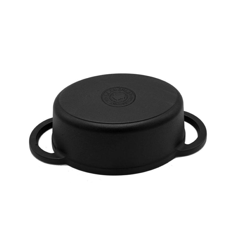 Olla Cocotte Blackmatte 24cms La Creole-3