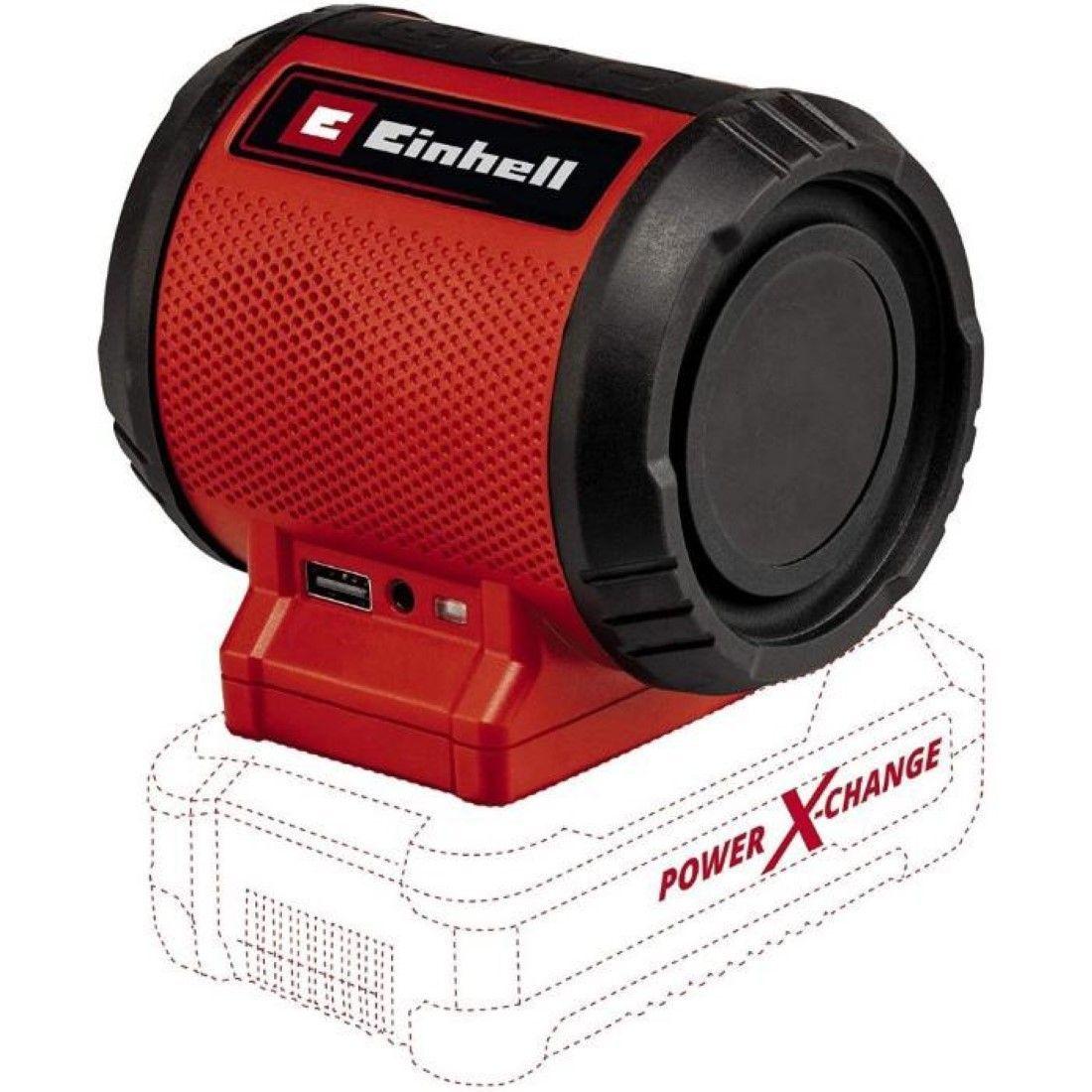 Einhell Parlante Bluetooth Usb Inalámbrico Tc-sr 18 Li Bt-0
