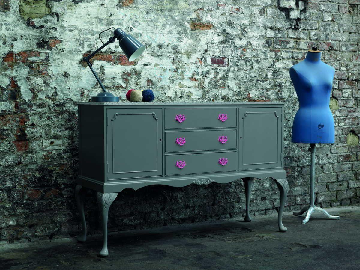 Pintura Chalked Tizada 877ml Gris Campestre Rust Oleum-4