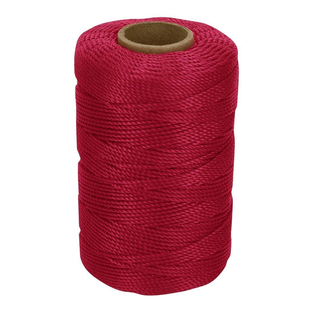 Hilo para albañil 165mts Rojo Truper-0