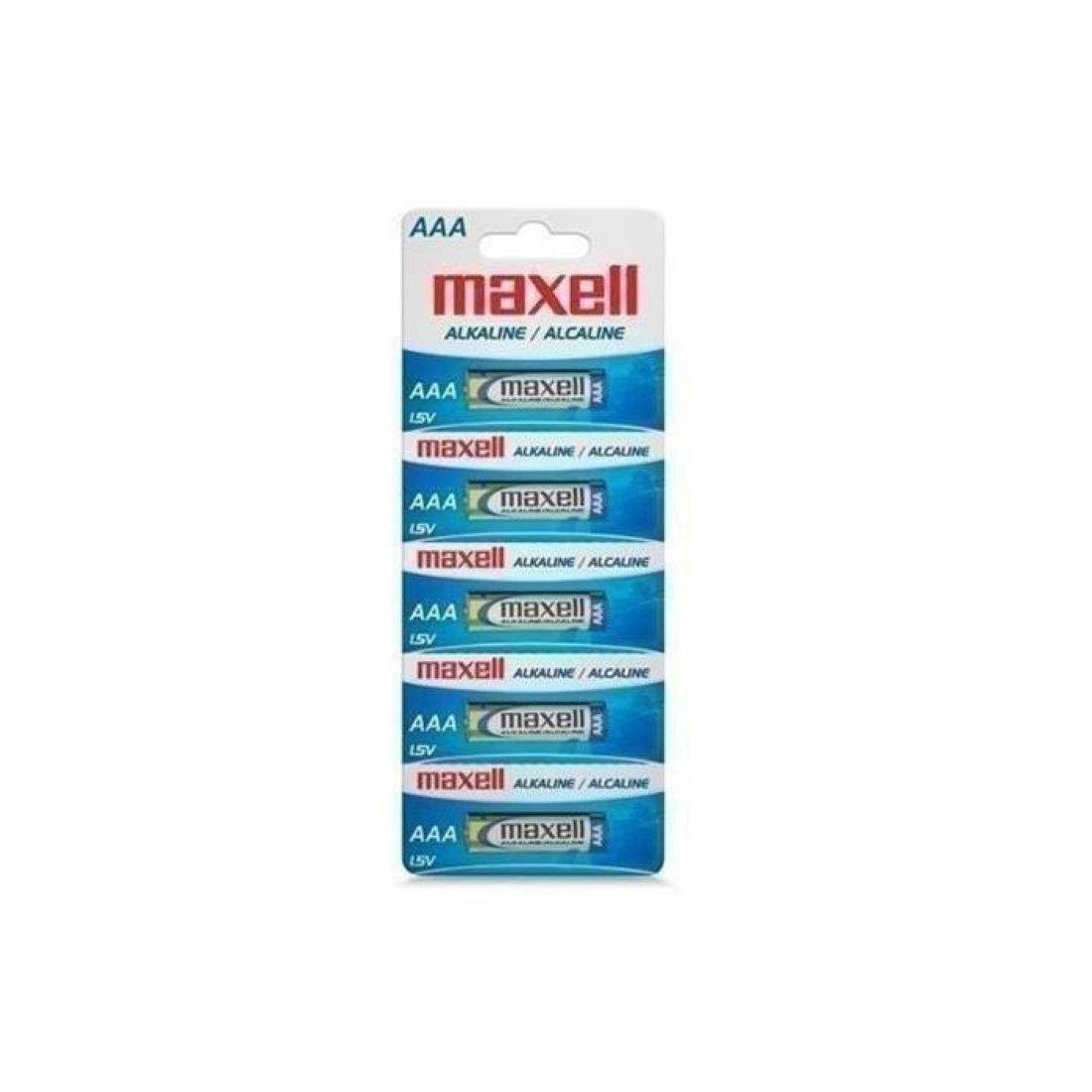 Pilas Alcalinas Maxell Aaa 5 Un. Maxell-0