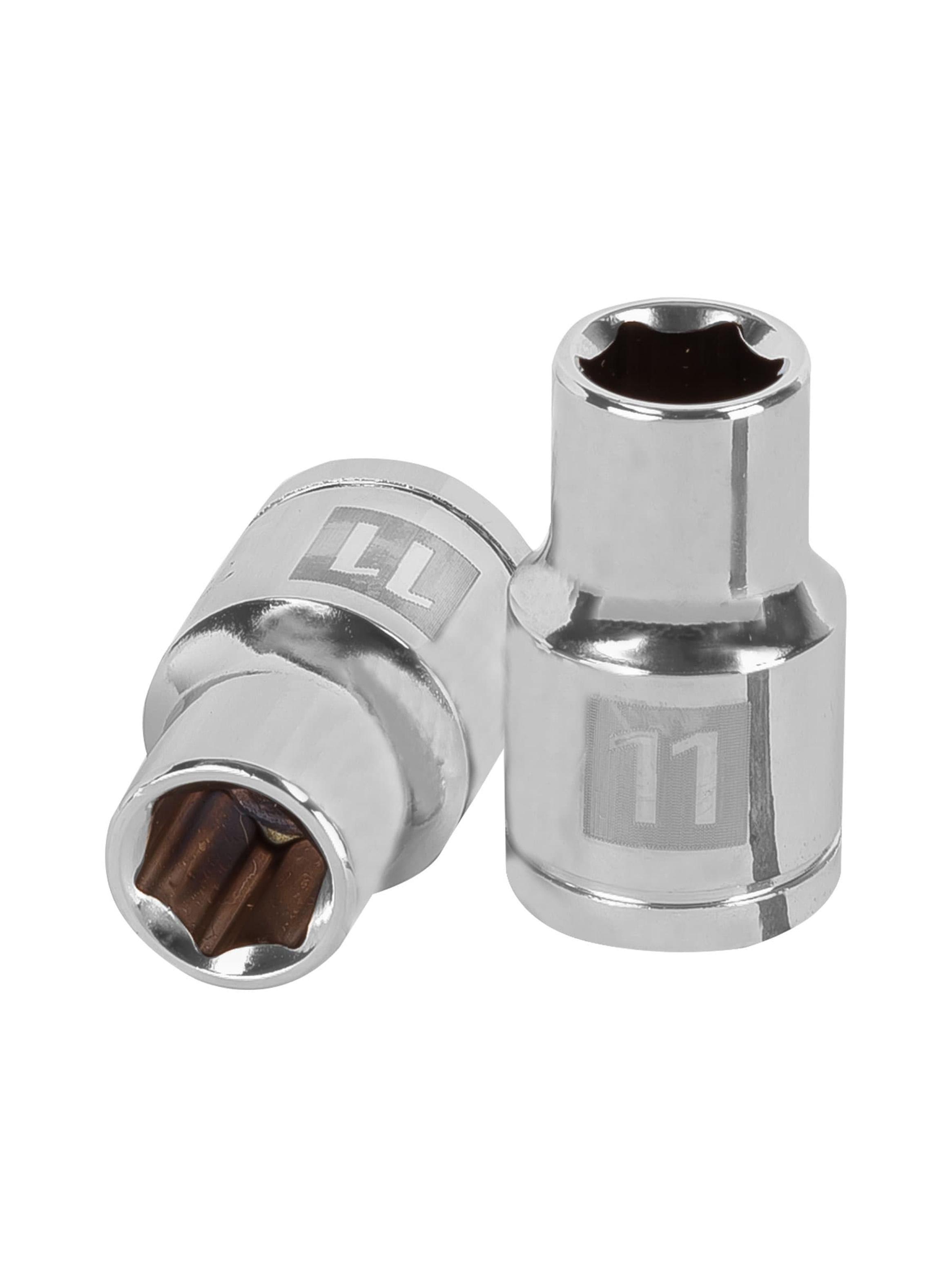 Dado Hexagonal Milimetrico Cuadrante 1/2" 11mm Truper-0