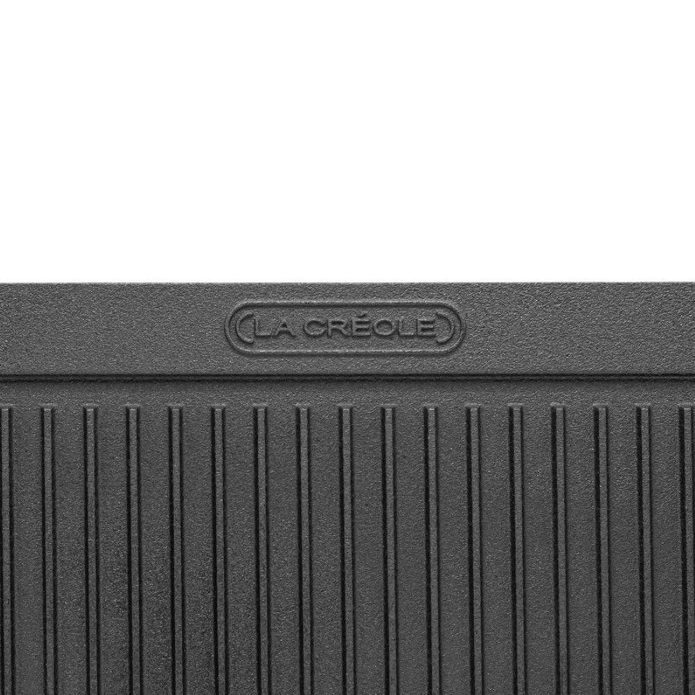 Parrilla Grill Rectangular Reversible 46x23cms La Creole-3