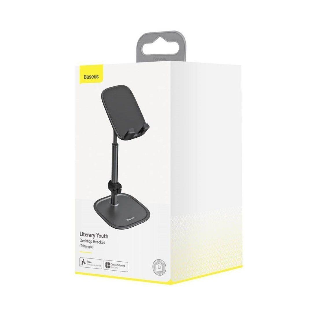 Soporte Universal Para Celulares Telescópico Negro Baseus-0