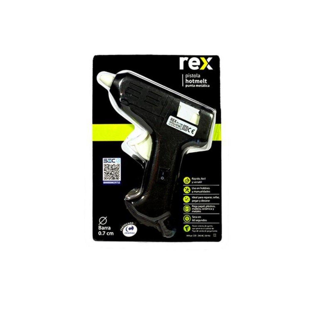 Pistola Para Silicona 7mm Rex-0
