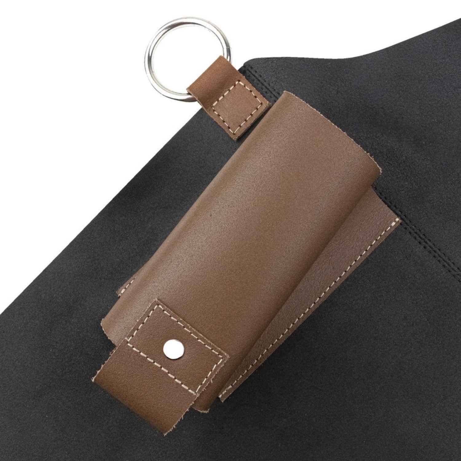 Pechera Cuero Master Negro Grilltech-7
