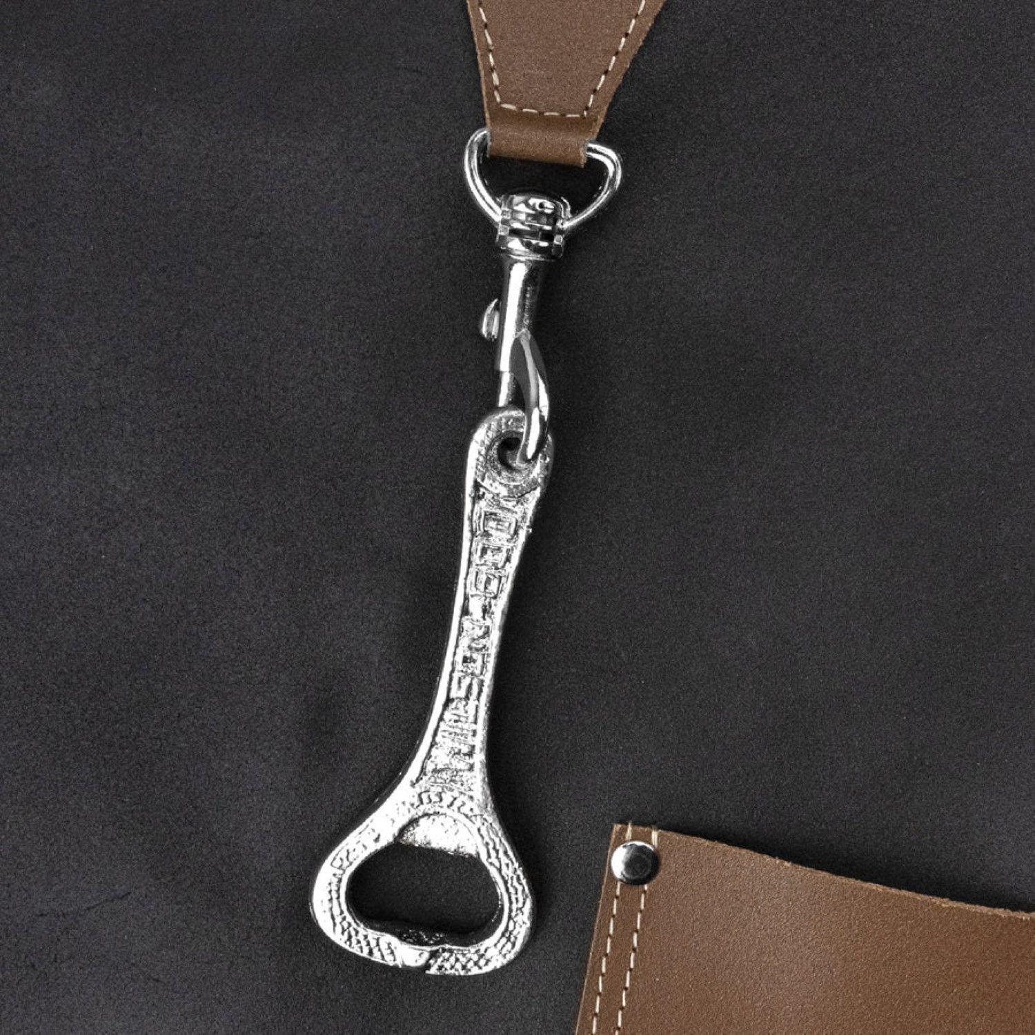 Pechera Cuero Master Negro Grilltech-5