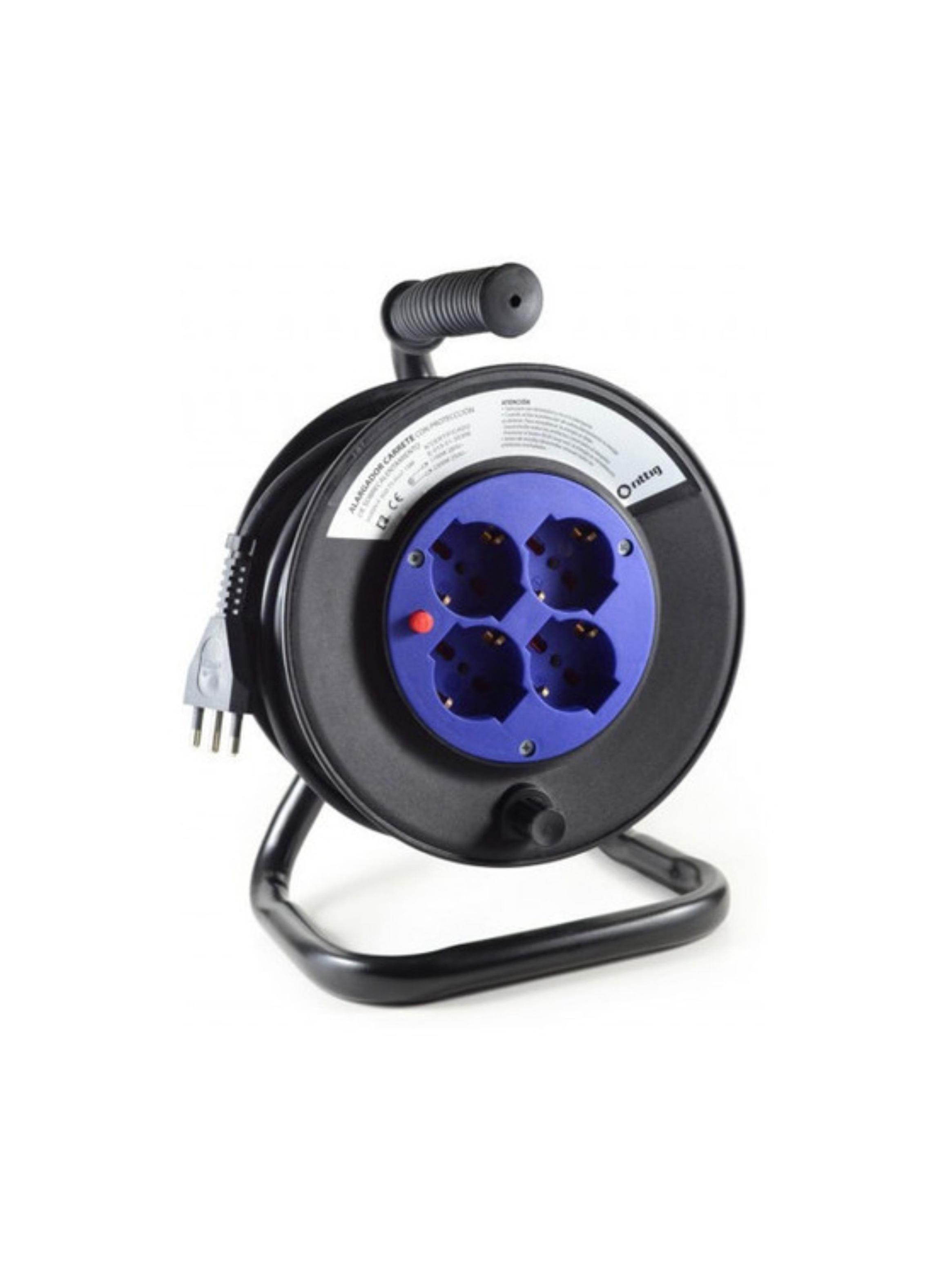 Alargador Carrete 4P 16A Industrial 40mts - Rittig-0