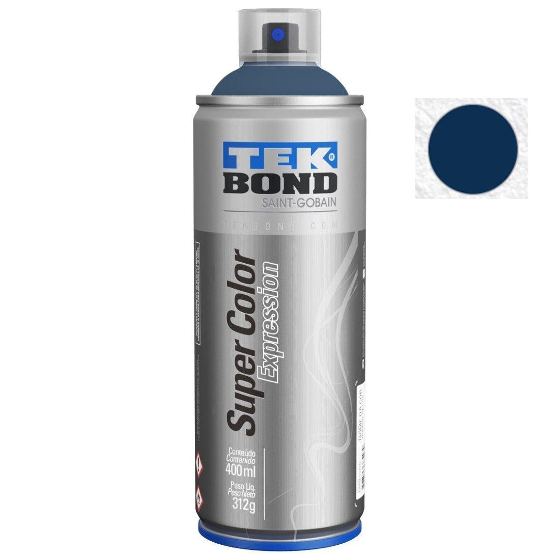 Pintura en Aerosol Spray Expression Midnight Blue TEKBond-0