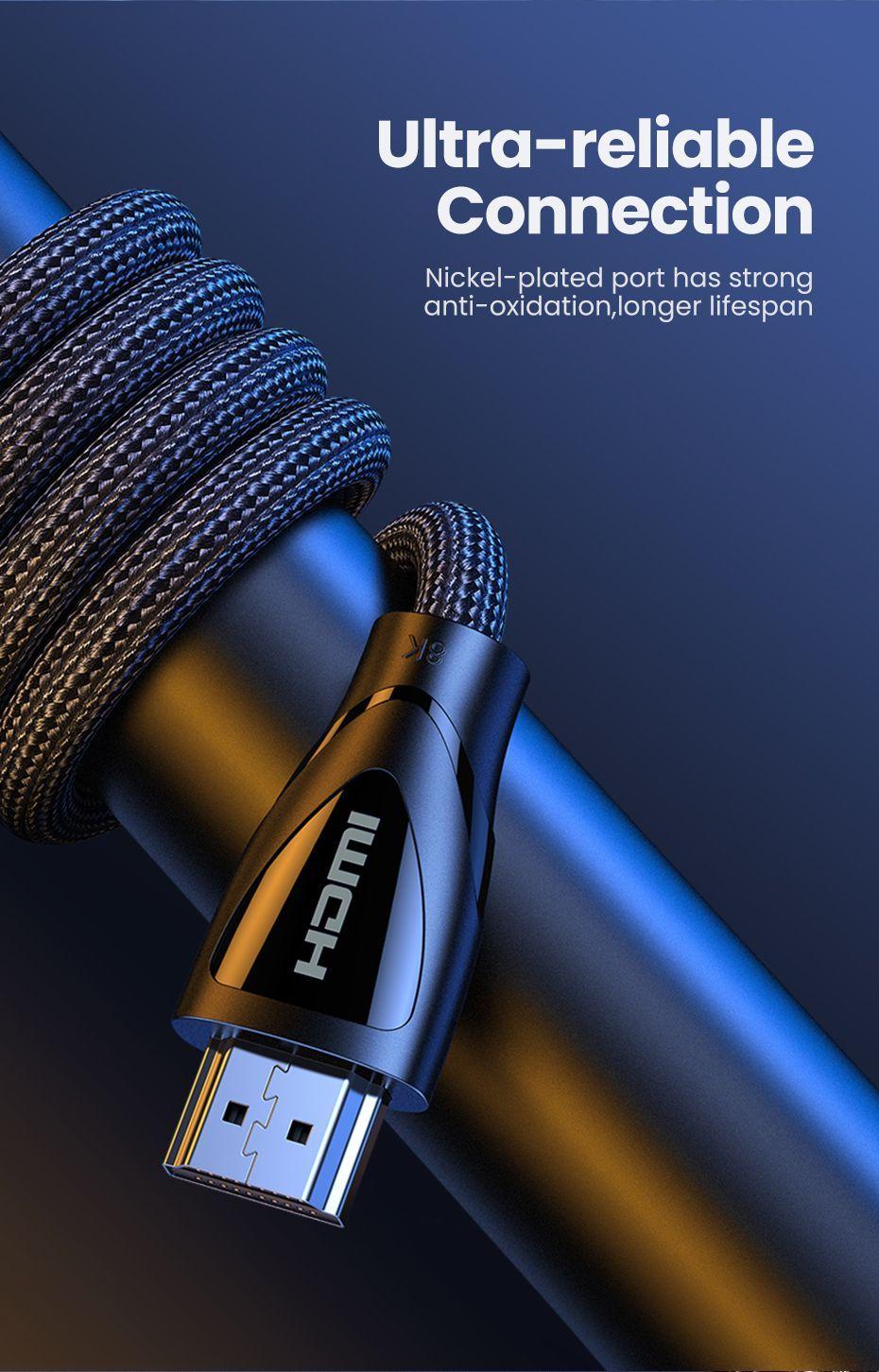 Cable HDMI 2.1 8K modelo HD140 1mt Ugreen-4