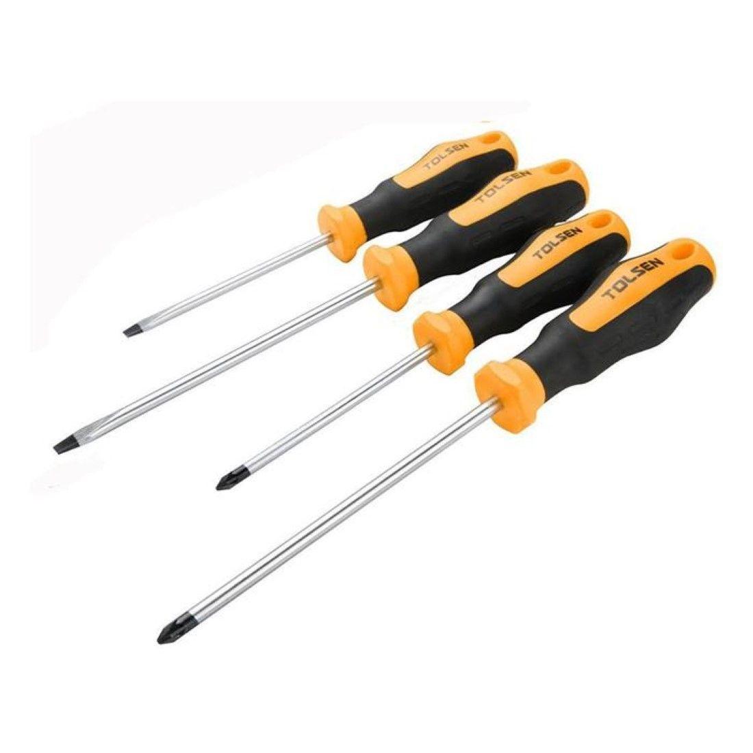 Atornillador Punta Magnética Juego 4 Piezas Tolsen-0