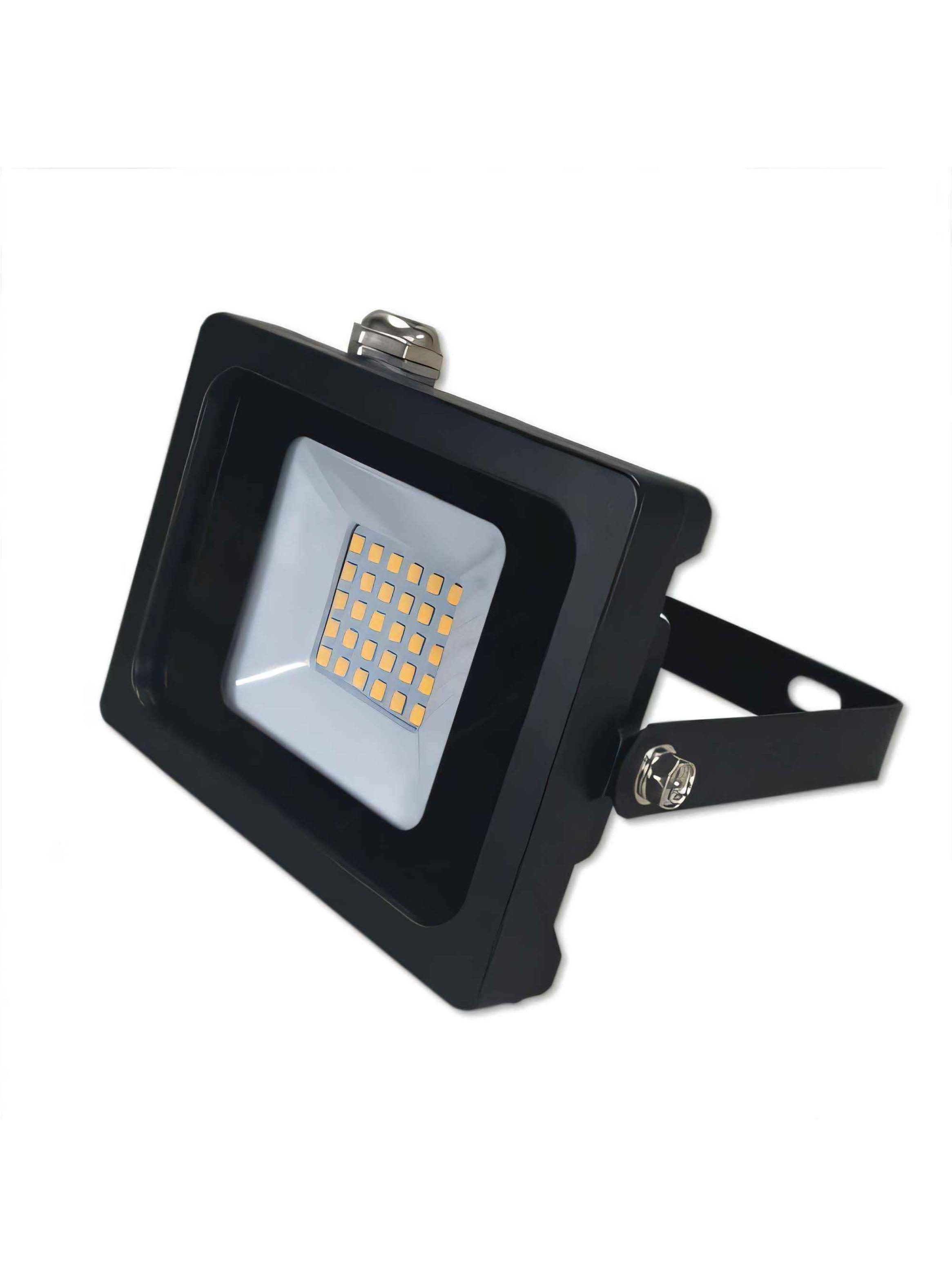 Foco Proyector Led Flatpro 50w 3000k Calida Globaltronics-0