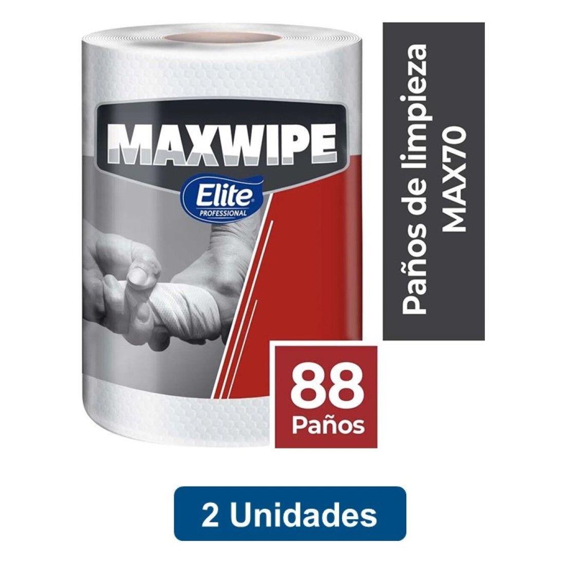 Pack 2 Paños Maxwipe Elite 88 Unidades -0