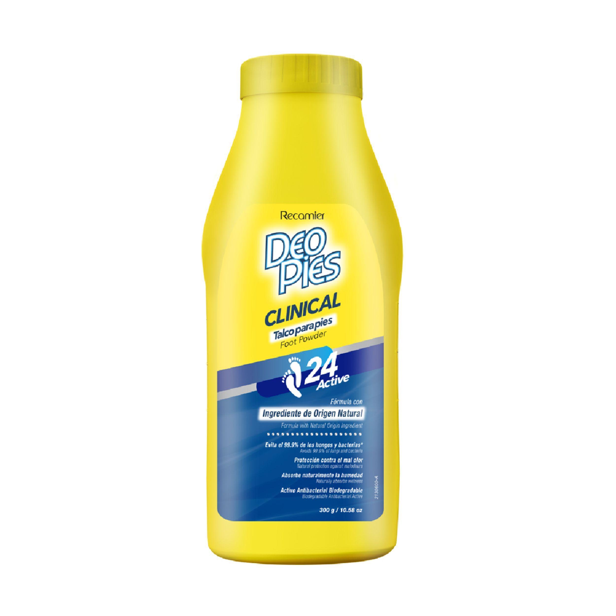 Desodorante para pies talco clinical 300grs - Deo Pies-0