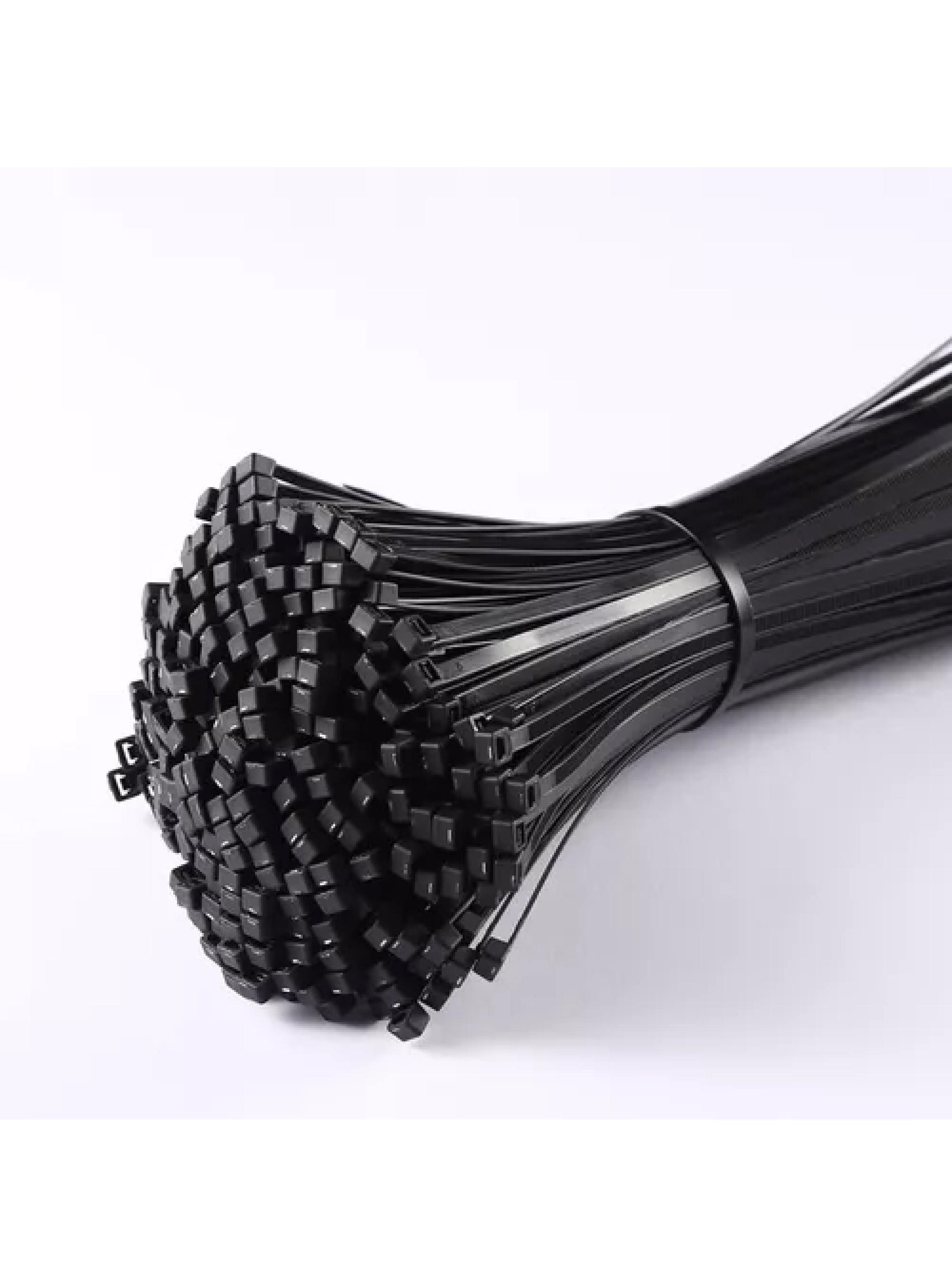 Amarras plásticas negras 100un 5x500mm - Generico-0