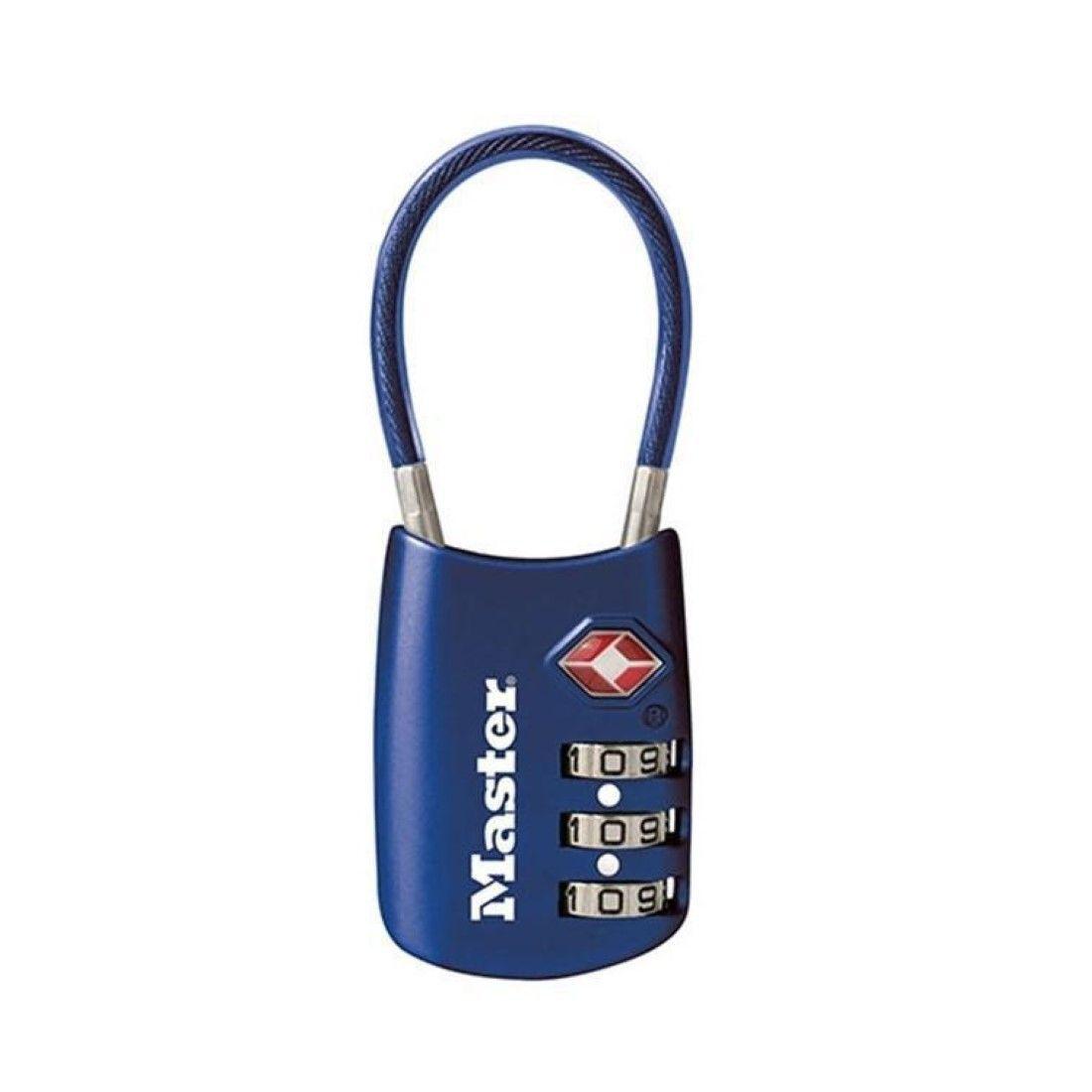 Candado De Combinación Para Viaje Laminado Tsa Master Lock-0