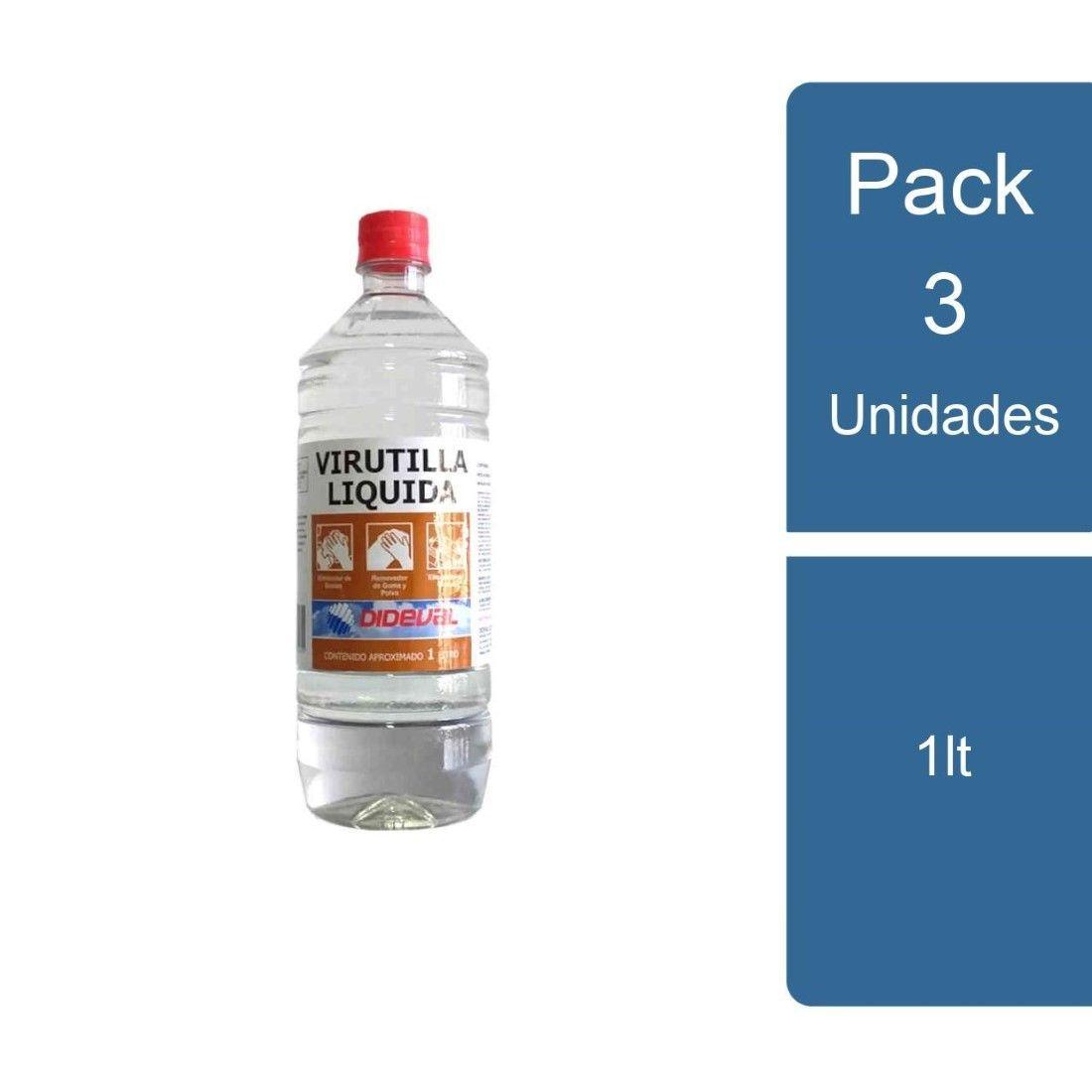 Pack 3 Virutilla Líquida 1lt Dideval-0