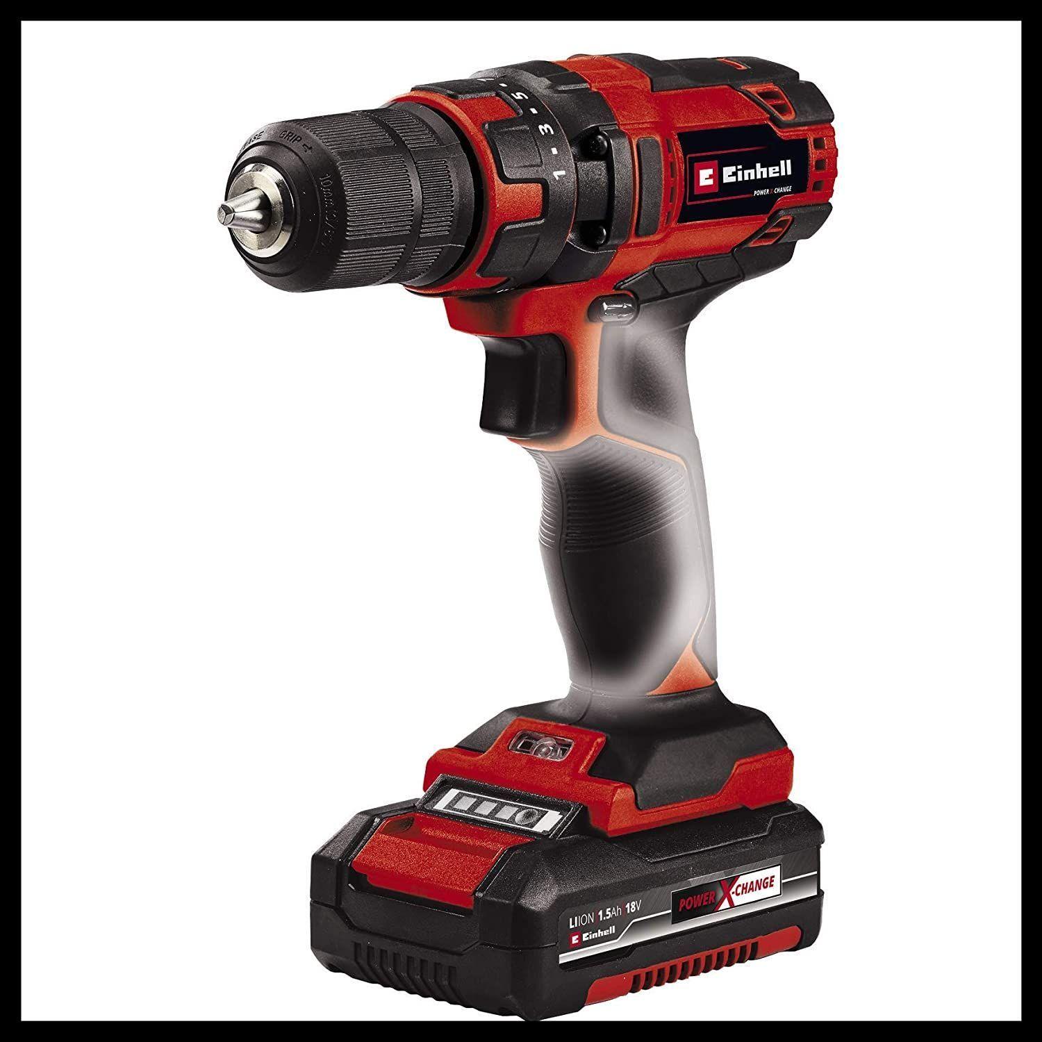 Einhell Taladro Atornillador Inalámbrico Tc-cd 18/35 Li-4