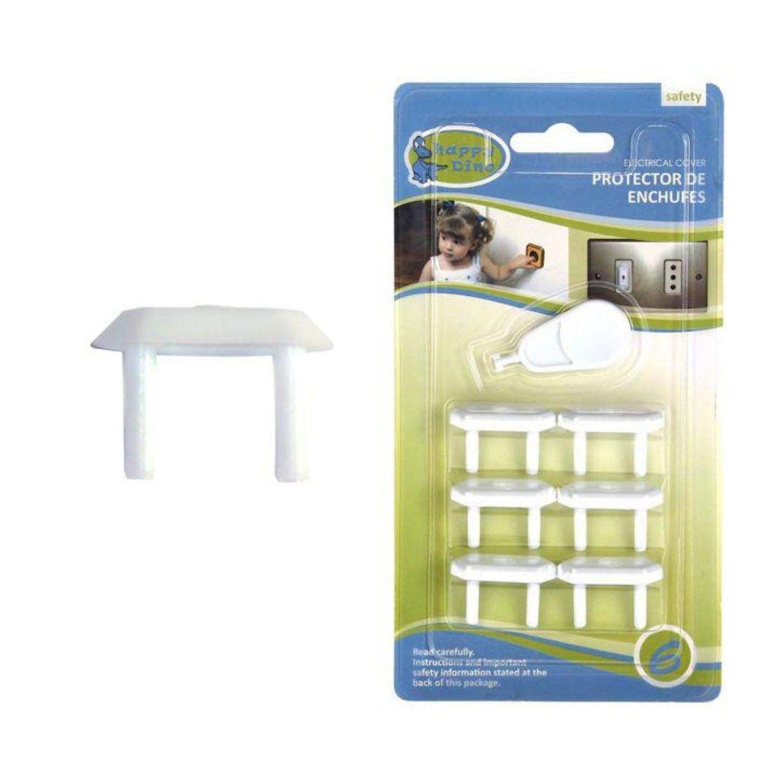 Happy Dino Protector De Seguridad Para Enchufes 6 Un.-0