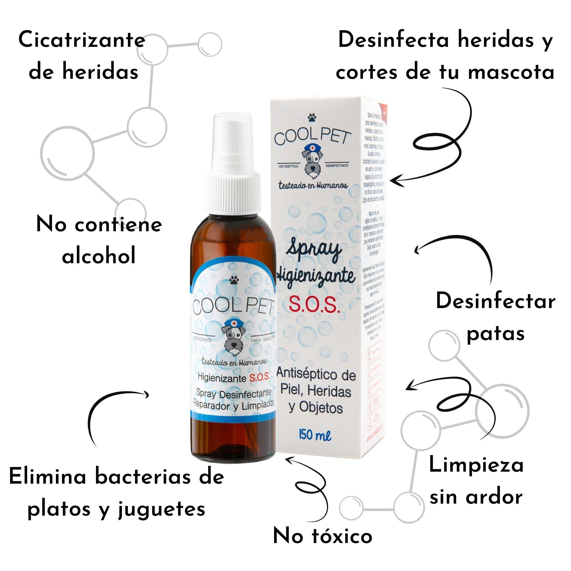 Spray Higienizante SOS Antiseptico perros y gatos-1