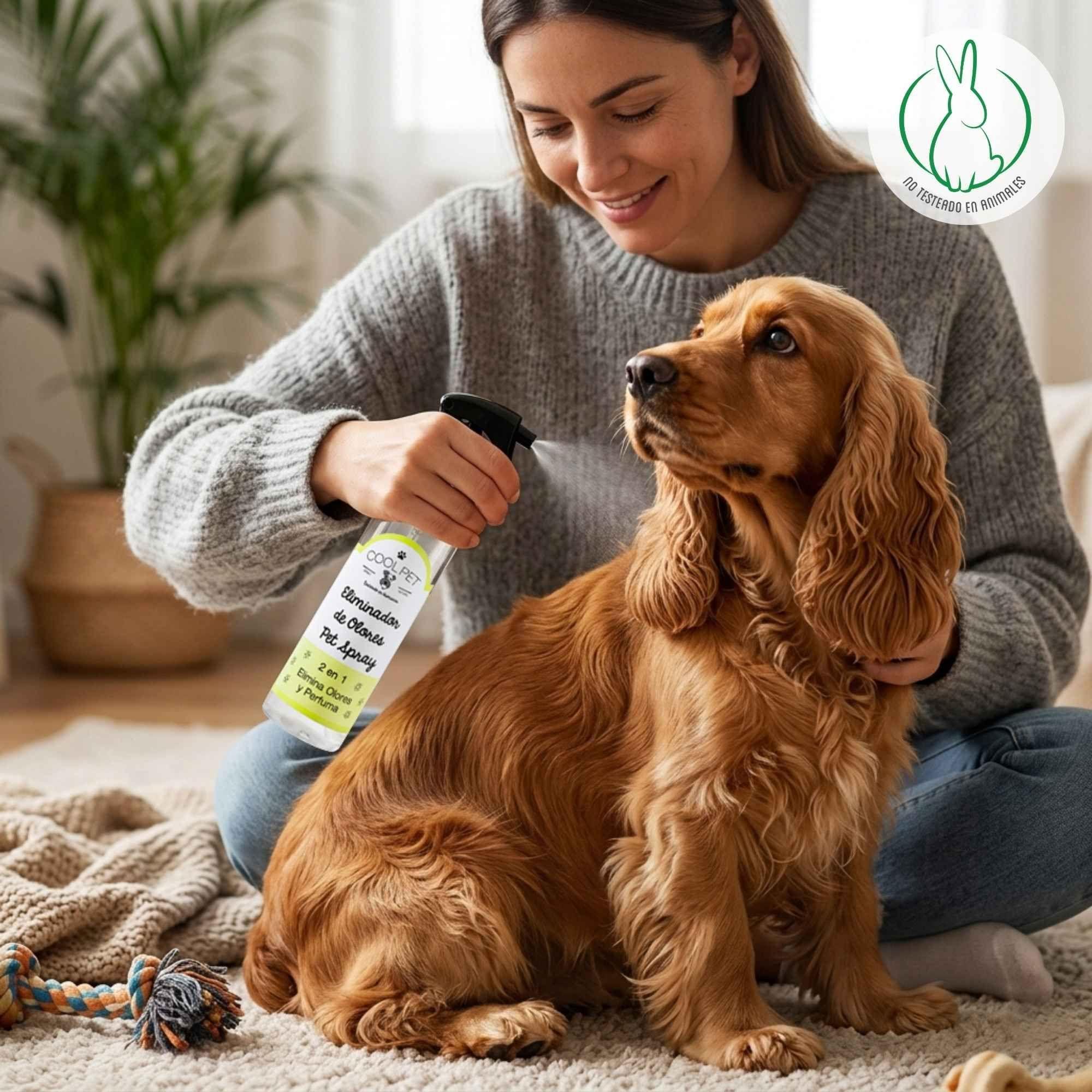 Eliminador y Perfume Pet Spray Perros-2