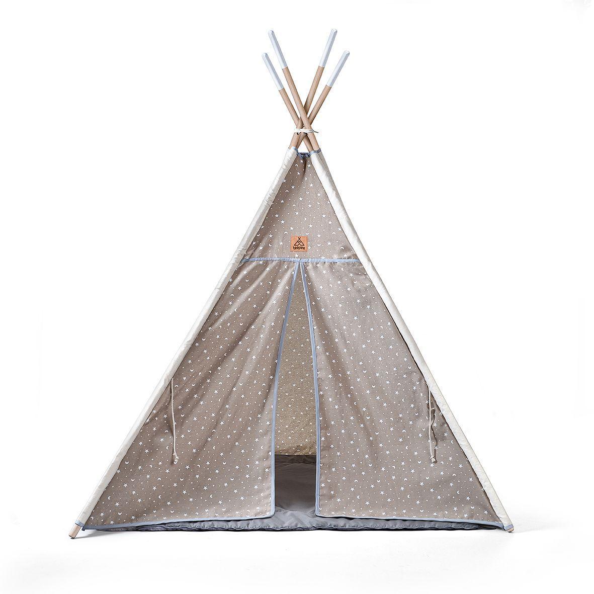 CARPA TIPI (TEEPEE) MODELO STARMOON + PLAYMAT + BOLSO TRANSPORTE-3