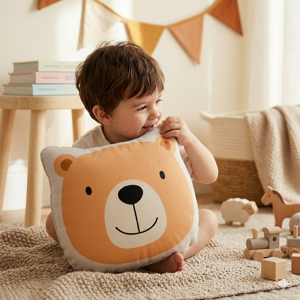 COJIN INFANTIL ANIMALITOS MODELO OSO-2