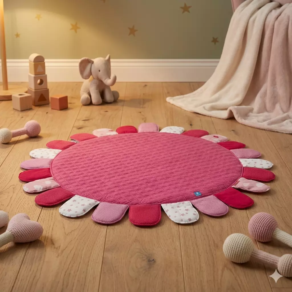 PLAYMAT REDONDO MODELO ROSE-2