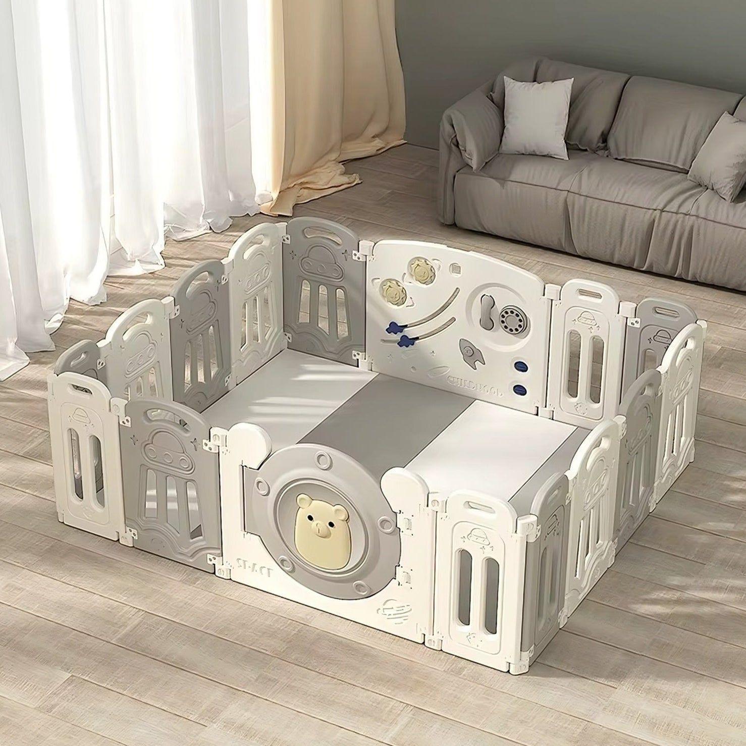 Corral modular infantil modelo Alpaca-2