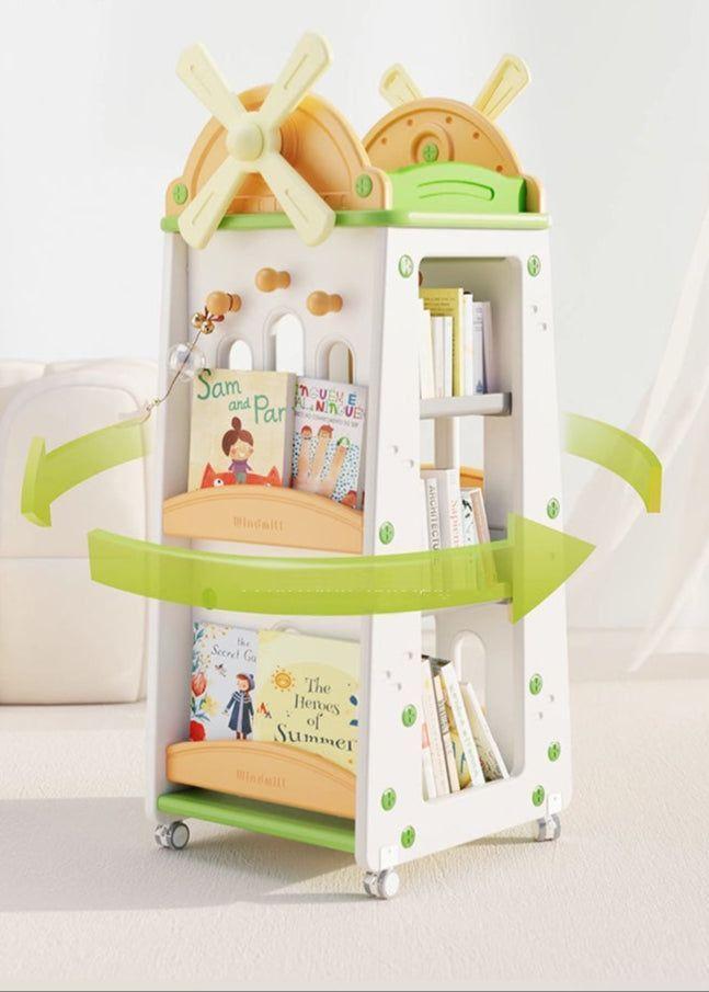 Librero y organizador infantil Giracuentos-3