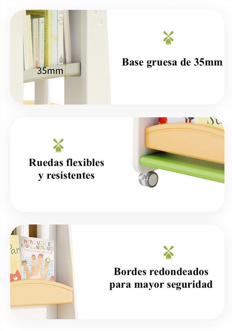 Librero y organizador infantil Giracuentos-5